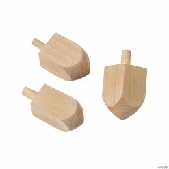 Cheapest 🎉 1 1/2" DIY Wood Dreidel - 12 Pc. ⌛