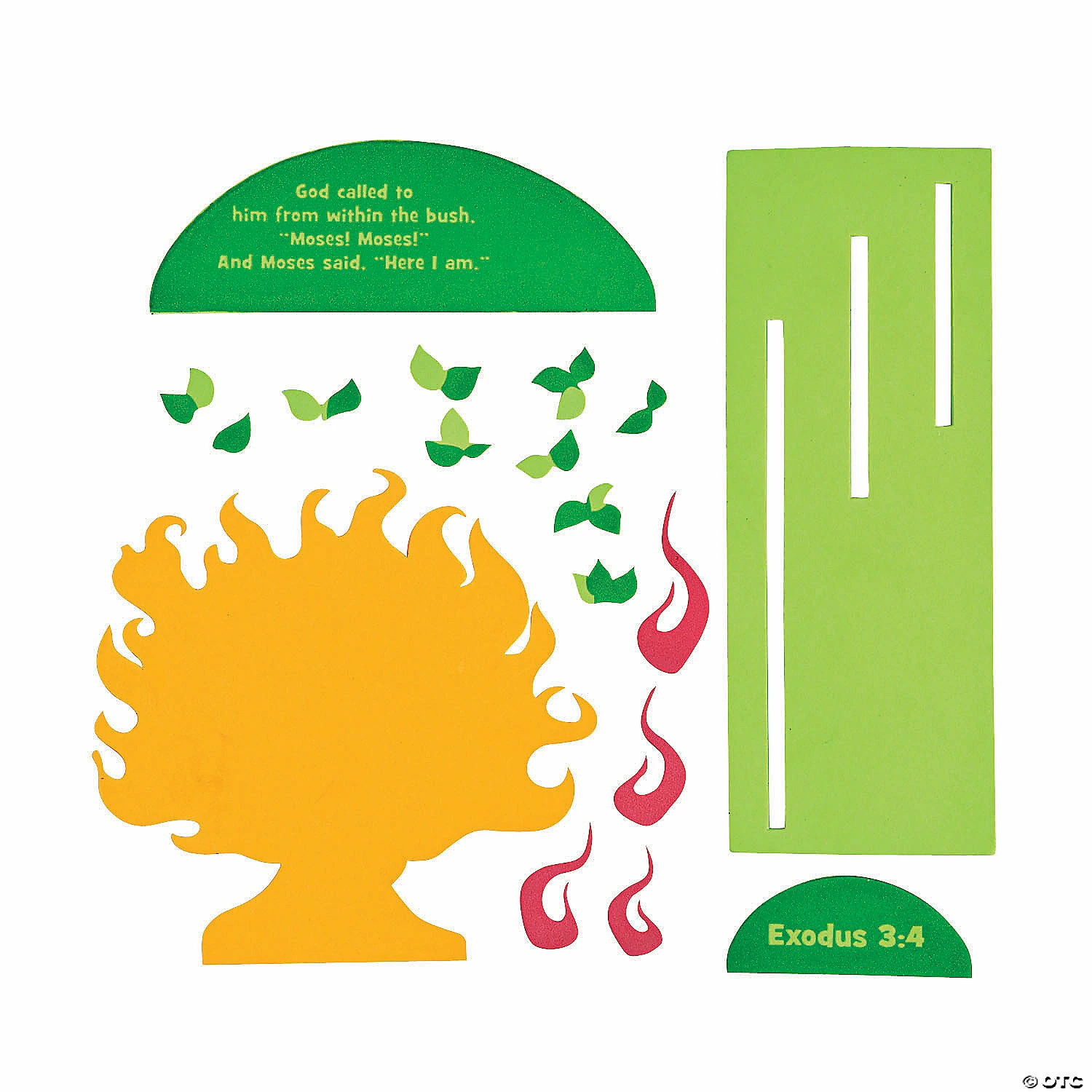 Best reviews of π 3D Burning Bush Stand-Up Craft Kit - Makes 12 π - Image 2