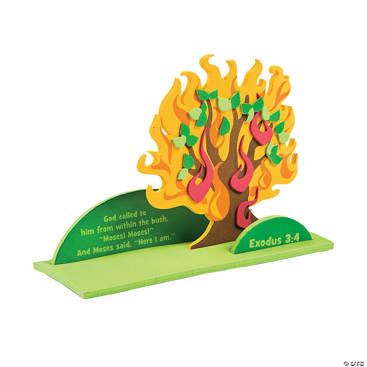 Best reviews of π 3D Burning Bush Stand-Up Craft Kit - Makes 12 π