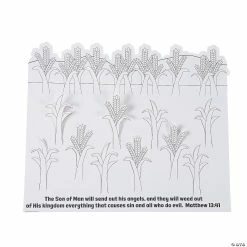 Brand new 🛒 3D Color Your Own Parable of Wheat & Weeds - 12 Pc. 🛒