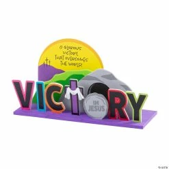 Hot Sale 🧨 3D Easter Victory in Jesus Craft Kit - Makes 12 😉