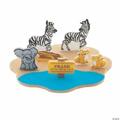 Coupon 🤩 3D Floating African Safari VBS Craft Kit - Makes 12 ⭐