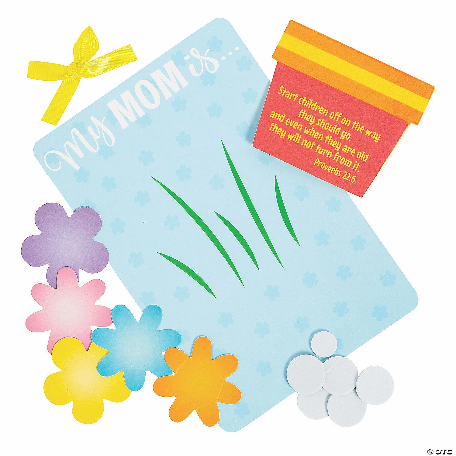 Promo π 3D Religious π© Motherβs Day Flower Craft Kit - Makes 12 π - Image 2