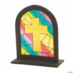 Best Sale 👏 3D Stained Glass Window Craft Kit - Makes 12 🔥
