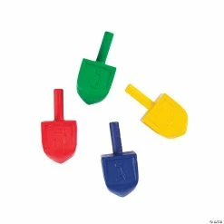 Deals 👍 4-Color Dreidel-Shaped Crayons - 24 Pc. ⭐