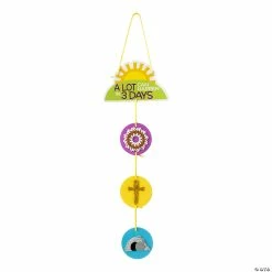 Budget 🛒 A Lot Can Happen in 3 Days Easter Mobile Craft Kit - Makes 12 💯