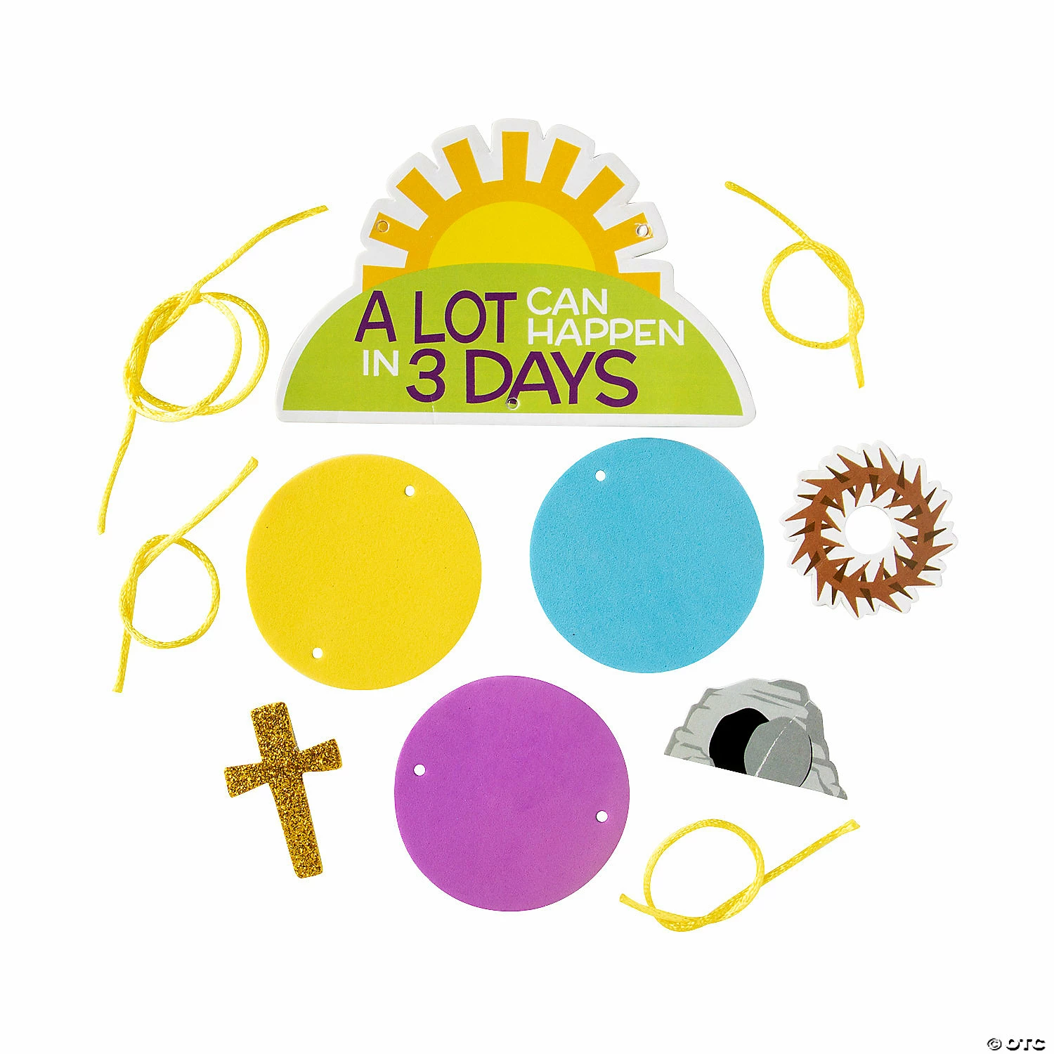 Budget π A Lot Can Happen in 3 Days Easter Mobile Craft Kit - Makes 12 π― - Image 2