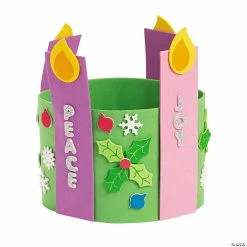 Flash Sale ⌛ Advent Candle Stand-Up Wreath - Makes 12 🥰