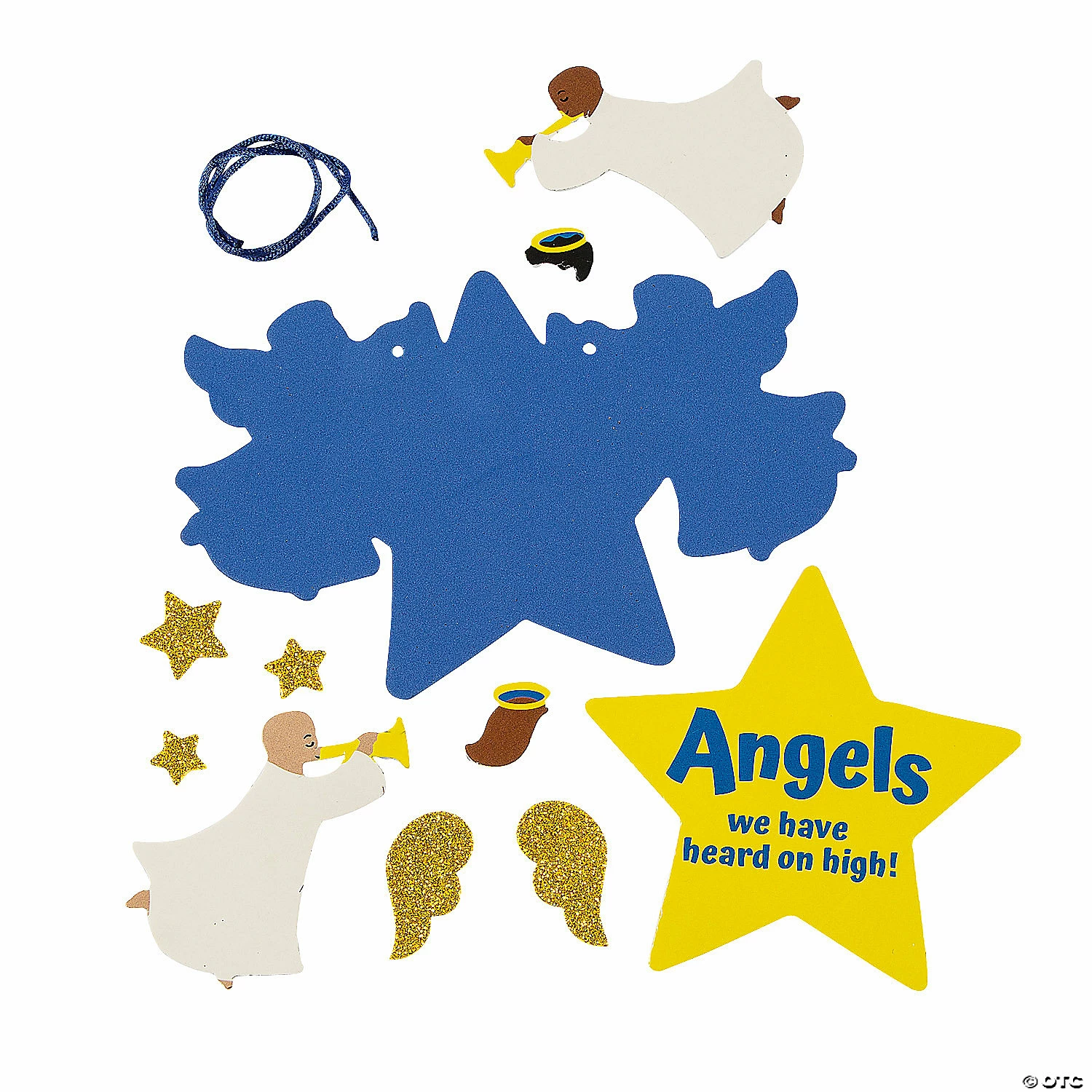 Hot Sale β€οΈ Angels We Have Heard on High Sign Craft Kit - Makes 12 β¨ - Image 2
