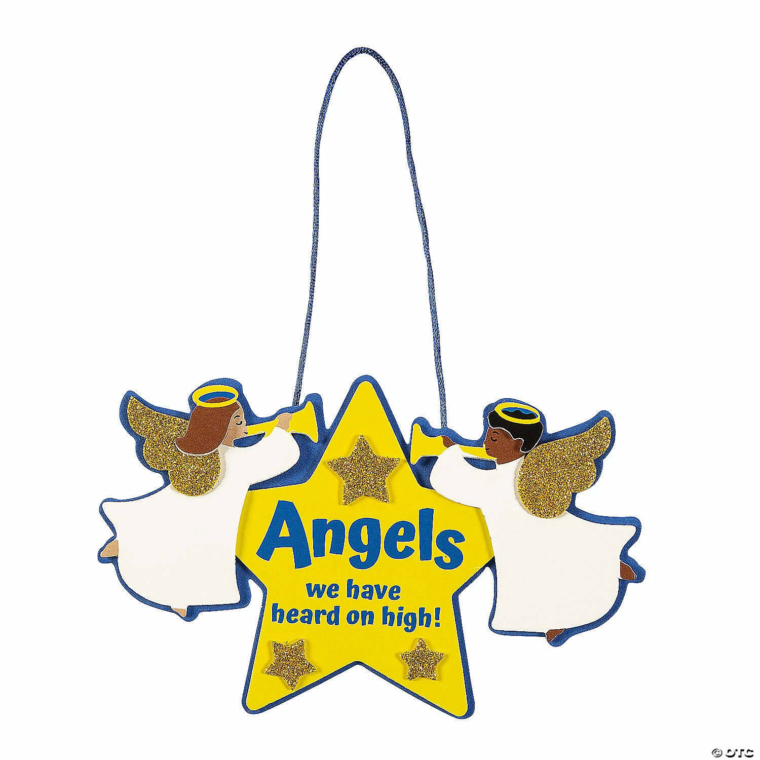 Hot Sale β€οΈ Angels We Have Heard on High Sign Craft Kit - Makes 12 β¨