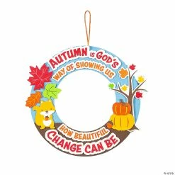 New ⌛ Autumn Change Wreath Craft Kit- Makes 12 🔔