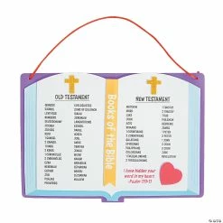 Deals π Books of the Bible Sign Craft Kit- Makes 12 π