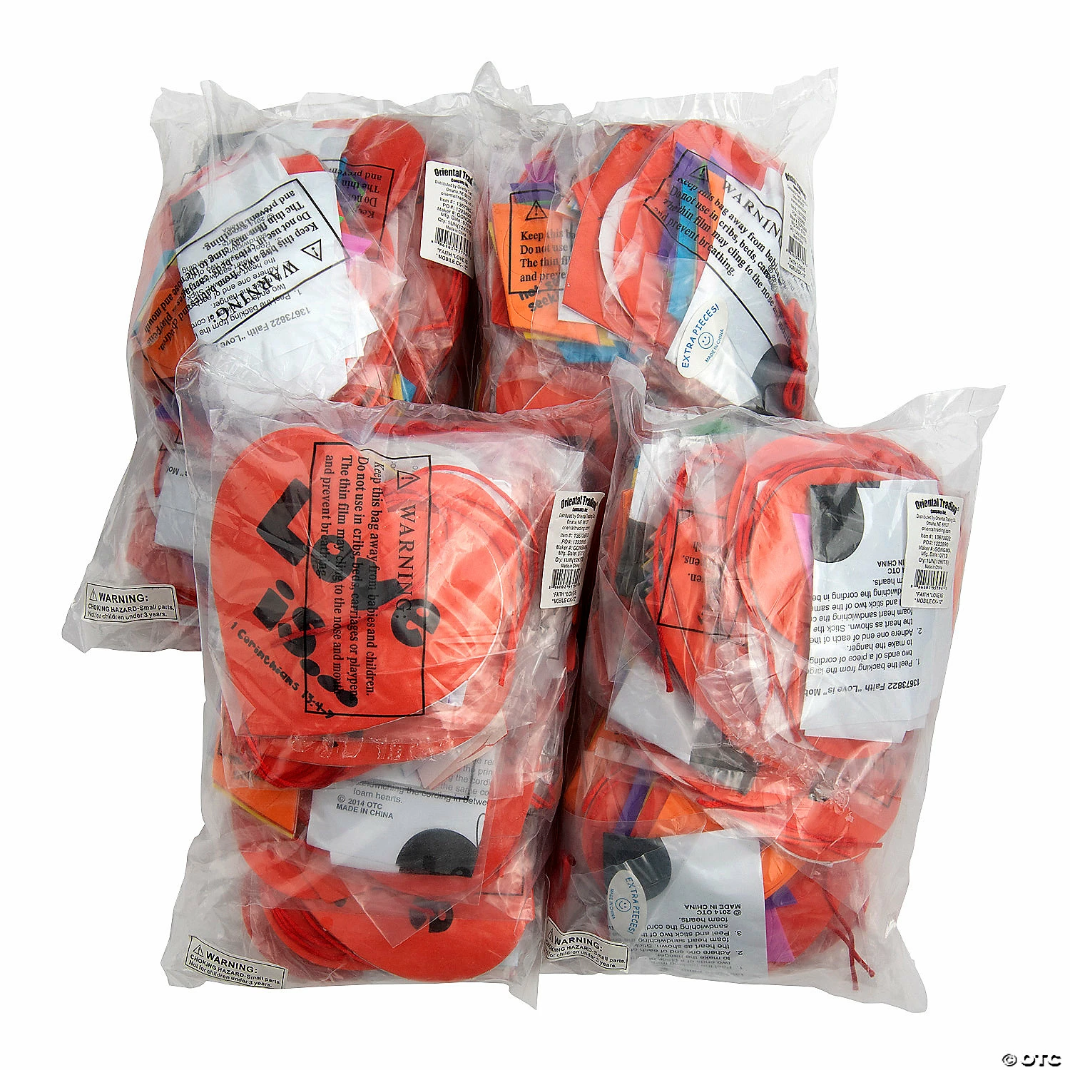 Brand new π Bulk Inspirational Love Is Mobile Craft Kit - Makes 48 π - Image 4