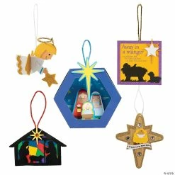 Flash Sale 💯 Bulk Nativity Ornament Craft Kit Assortment - Makes 240 😉