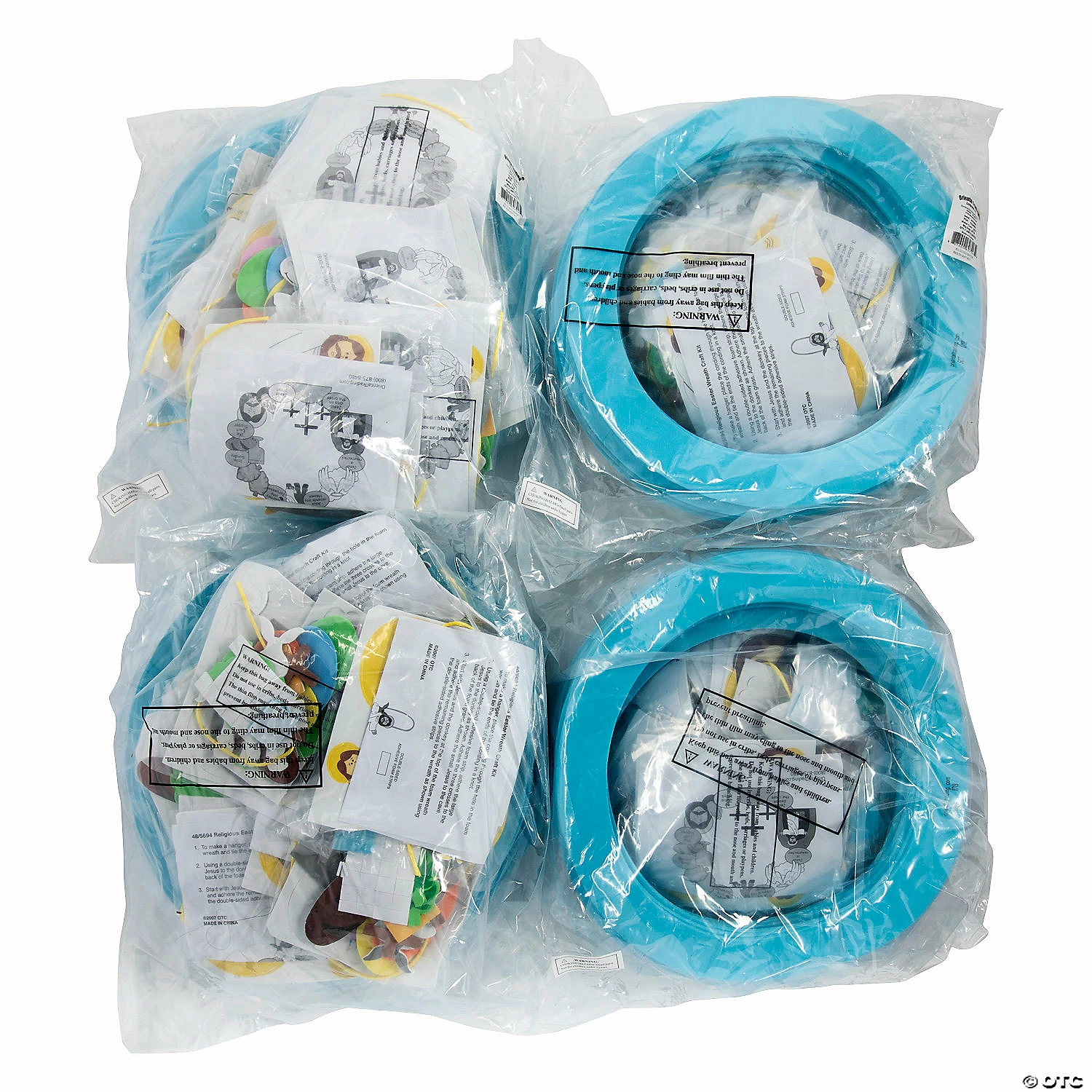 Brand new π Bulk Religious Easter Wreath Craft Kit - Makes 48 β€οΈ - Image 4