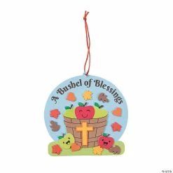 Hot Sale 🎉 Bushels of Blessings Apple Ornament Craft Kit - Makes 12 ✔️