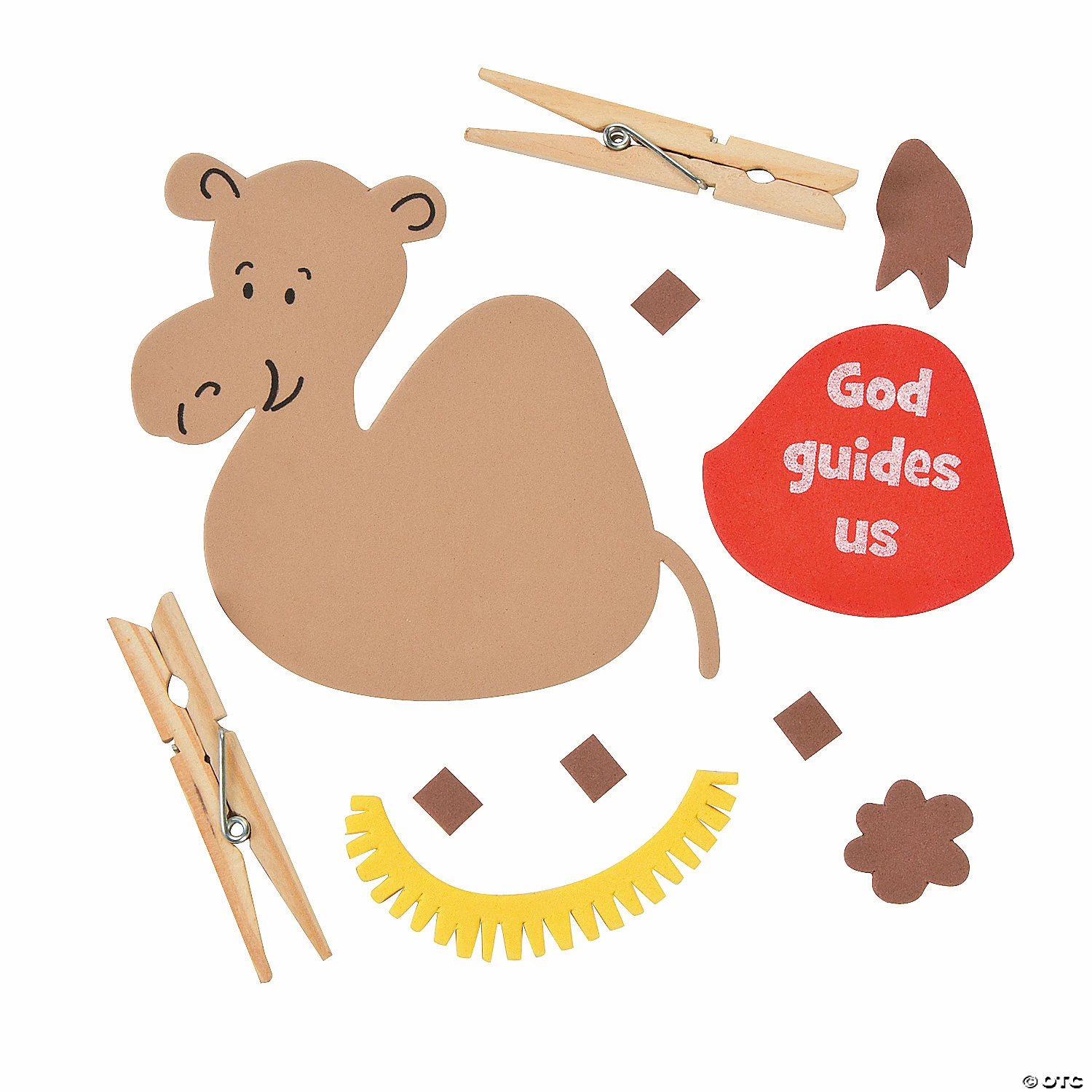 Best Sale π Camel Clothespin Craft Kit - Makes 12 π - Image 2