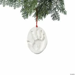 Coupon 💯 Christmas Ornament Handprint Craft Kit - Makes 12 🔔