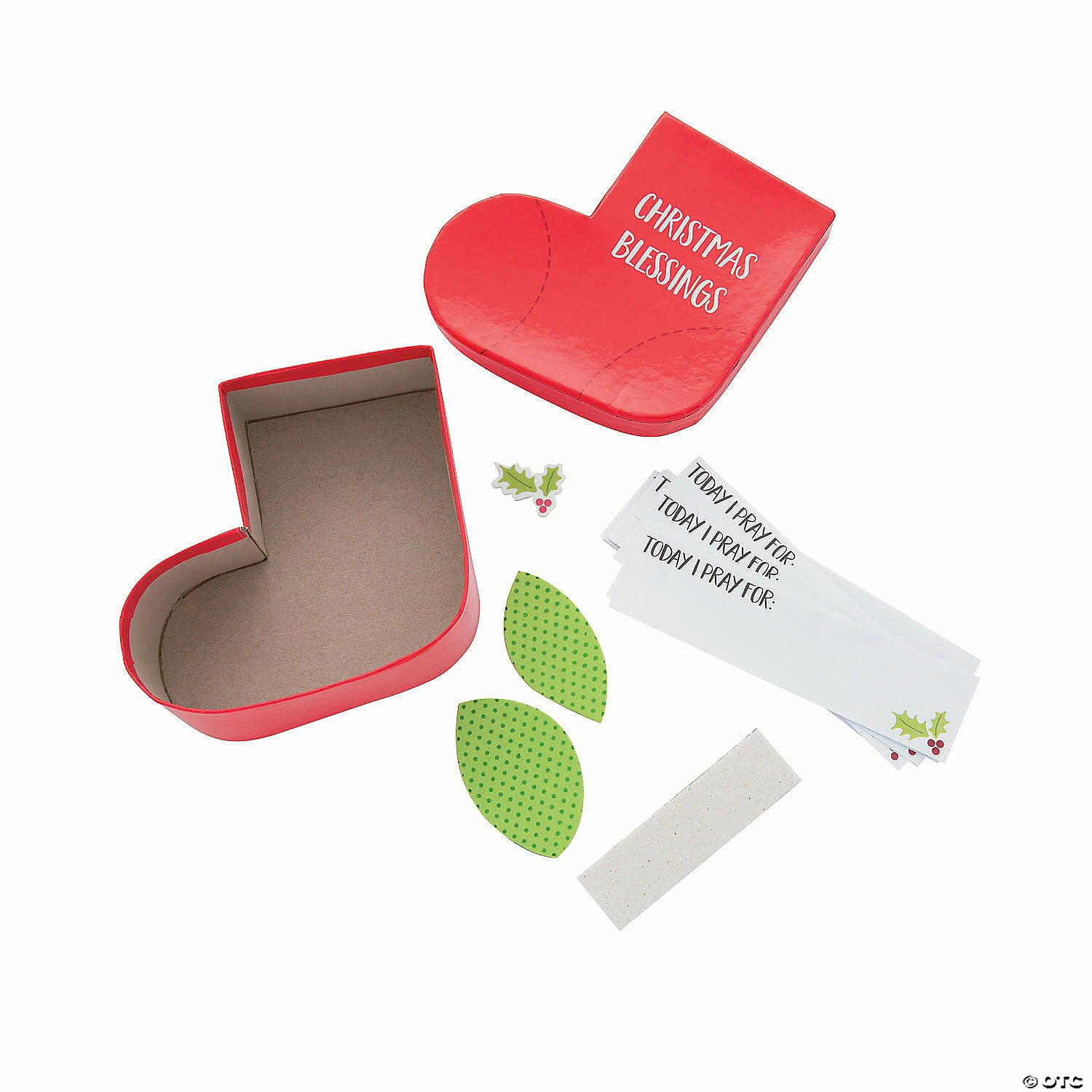 Budget π Christmas Stocking Prayer Box Craft Kit - Makes 12 π - Image 2