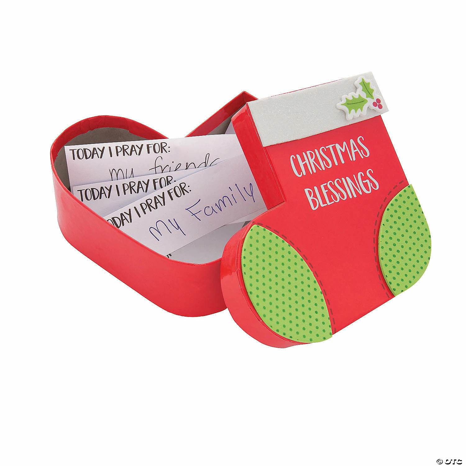 Budget π Christmas Stocking Prayer Box Craft Kit - Makes 12 π - Image 4
