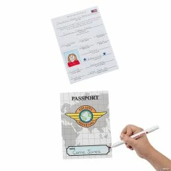 Buy 🤩 Color Your Own All About Me Passports - 12 Pc. ✨