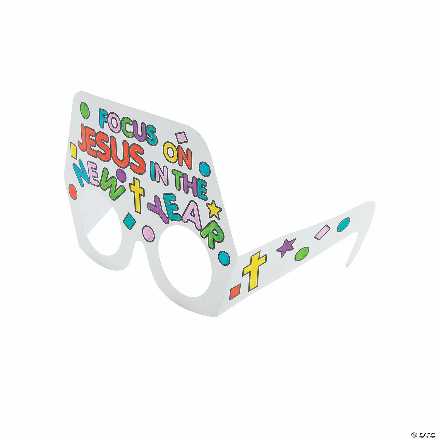 Wholesale β¨ Color Your Own Blessed New Year Glasses - 12 Pc. π - Image 2