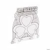 Deals ❤️ Color Your Own Blessings Shamrocks - 12 Pc. ⌛