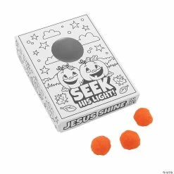 Discount 😉 Color Your Own Christian Pumpkin Games - 12 Pc. ✔️