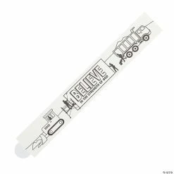 Wholesale 😀 Color Your Own Construction VBS Paper Bracelets - 50 Pc. 🥰