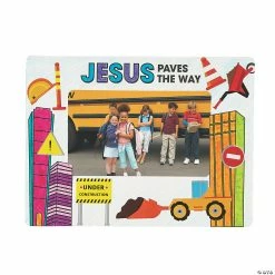 Top 10 ⌛ Color Your Own Construction VBS Picture Frame Magnet Craft Kit - Makes 12 🤩
