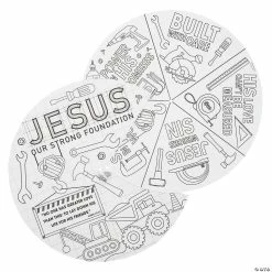 Wholesale ✔️ Color Your Own Construction VBS Wheels - 12 Pc. 😉