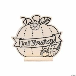 Flash Sale 🎉 Color Your Own Fall Blessings Pumpkins - 12 Pc. ✔️