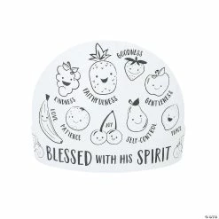 Buy 🎉 Color Your Own Fruit of the Spirit Crowns - 12 Pc. ✨