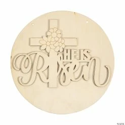 Best reviews of 💯 Color Your Own He is Risen Easter Door Sign 💯