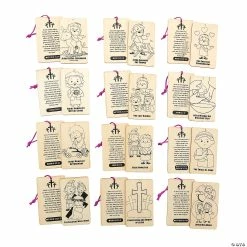 New 💯 Color Your Own Holy Week Ornaments - 12 Pc. ❤️