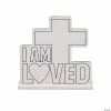 Promo 🧨 Color Your Own I Am Loved Tabletop Signs - Makes 12 💯