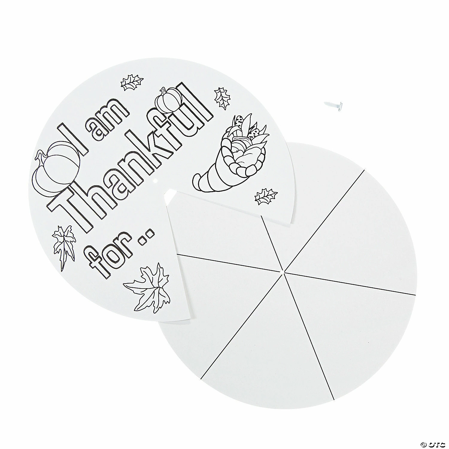 Best Sale β¨ Color Your Own I Am Thankful for Wheels - 12 Pc. π - Image 2