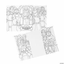 Wholesale π Color Your Own Jesus Appears to His Followers Folded Scenes - 12 Pc. π