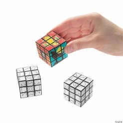 Buy 🤩 Color Your Own Mini Southwest VBS Puzzle Cubes -12 Pc. 😀