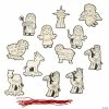 Best deal 🔥 Color Your Own Nativity Character 🎅 Christmas Ornaments - 12 Pc. 👍