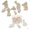 Coupon ⌛ Color Your Own Nativity Playset Craft Kit - Makes 24 ✨