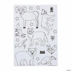 New 🔔 Color Your Own Railroad Stickers - 30 Pc. 🥰