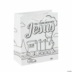 Buy 🎉 Color Your Own Railroad VBS Medium Take Home Bags - 12 Pc. 😉