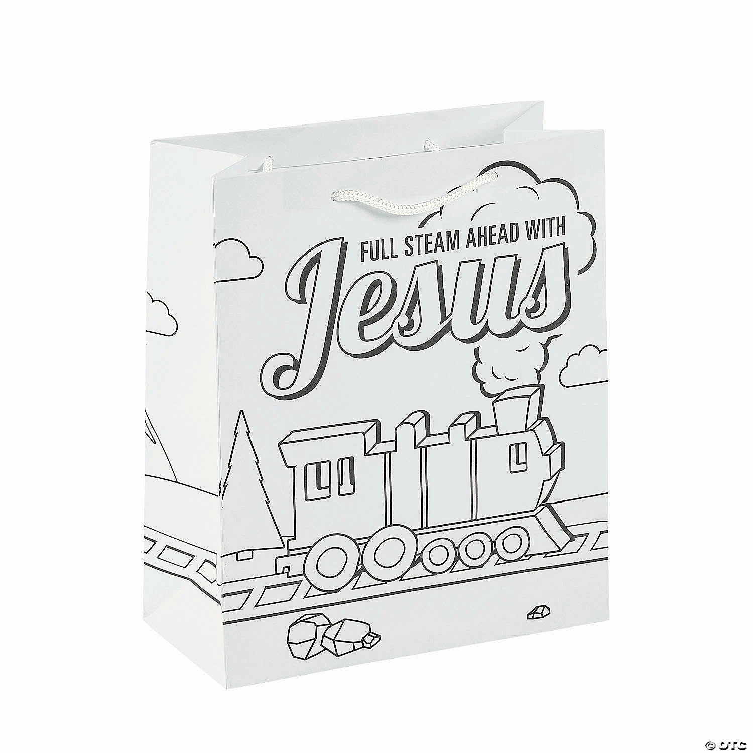 Buy π Color Your Own Railroad VBS Medium Take Home Bags - 12 Pc. π