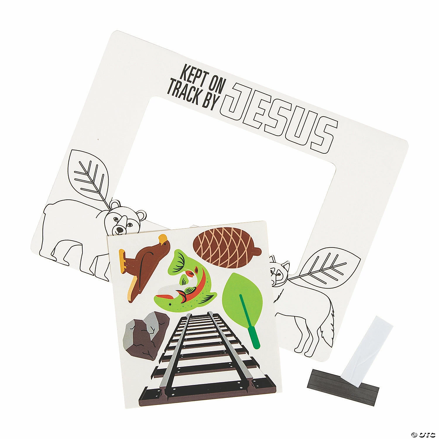 Coupon β Color Your Own Railroad VBS Picture Frame Magnets - 12 Pc. π - Image 2
