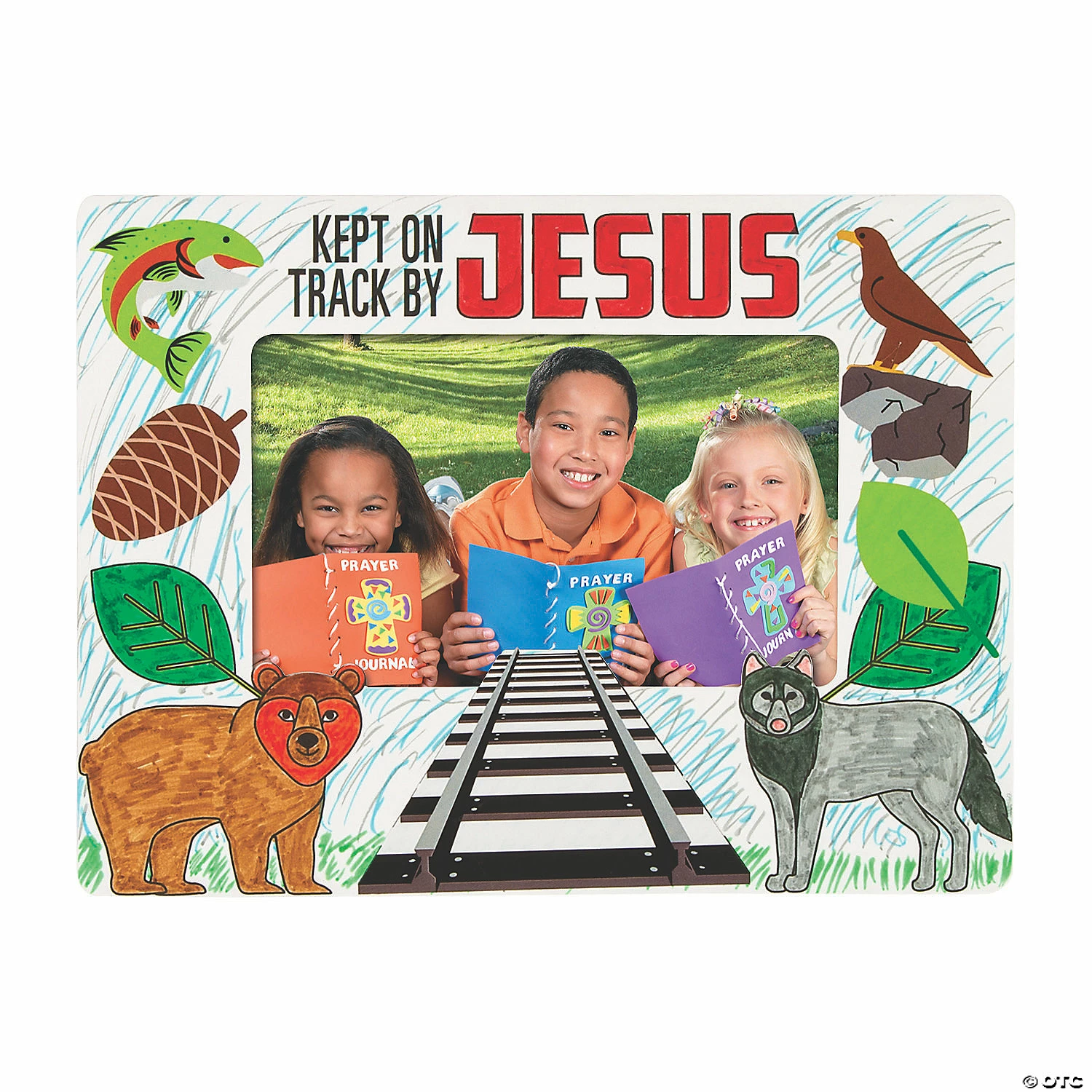 Coupon β Color Your Own Railroad VBS Picture Frame Magnets - 12 Pc. π