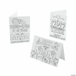 Coupon 😀 Color Your Own Religious 👩 Mother’s Day Cards – 12 Pc. ⭐