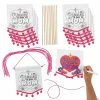 Brand new 🔔 Color Your Own Religious 👩 Mother’s Day Pom-Pom Banners - 12 Pc. ⌛
