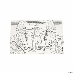 Cheap π Color Your Own Samson Fold-Up Activity Sheets - 12 Pc. π