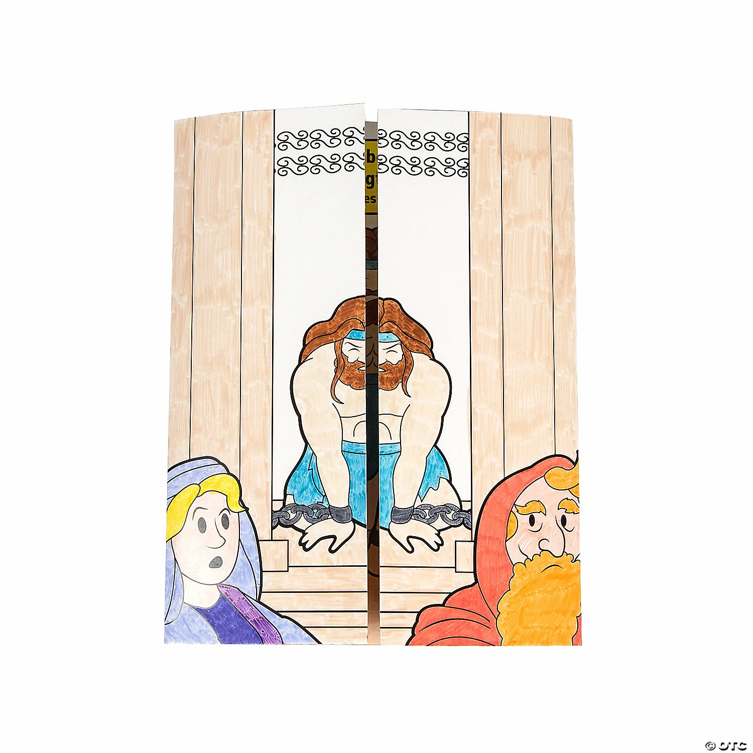 Cheap π Color Your Own Samson Fold-Up Activity Sheets - 12 Pc. π - Image 2